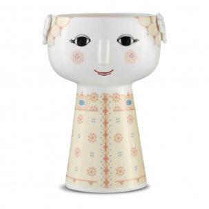 Bjørn Wiinblad Eva Vas 15 cm, Soft Yellow