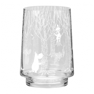 Muurla Mumin Lykta/Vas 20 cm, Skogen