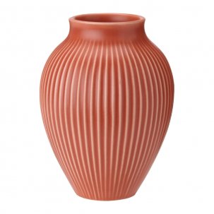 Knabstrup Ripple Vas 27 cm, Coral
