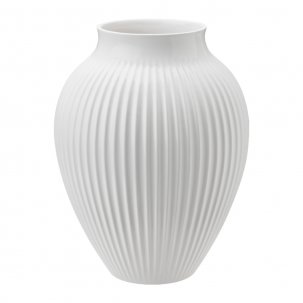 Knabstrup Ripple Vas 12,5 cm, White