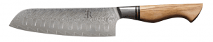Ryda Knives (ST650) Santokukniv olivslipad 18 cm