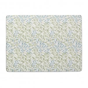 Morris &Co Bordstablett 40x30cm 4-pack, Willow Bough Blue/Green